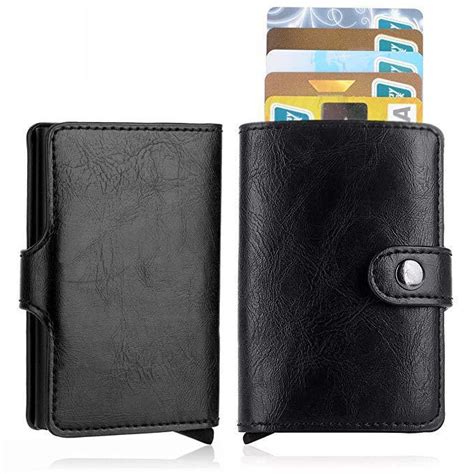 anti theft rfid auto pop up leather card wallet|rfid card holders.